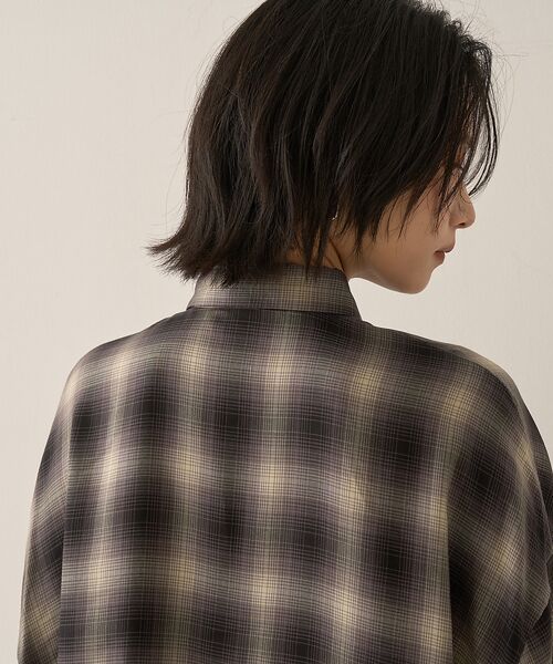 Rouge vif la cle / ルージュ・ヴィフ ラクレ シャツ・ブラウス | オンブレーチェックシャツ | 詳細26