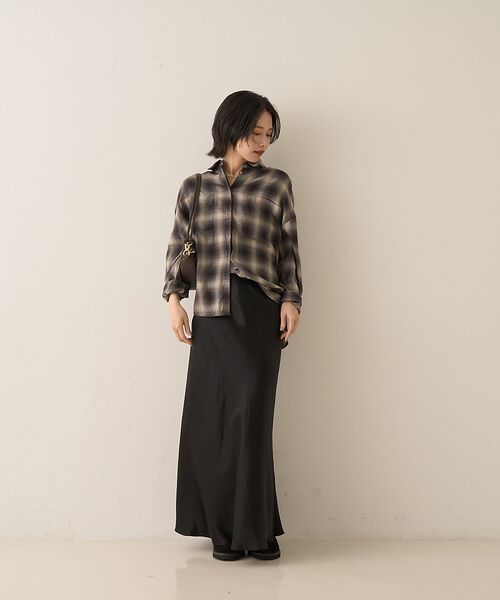 Rouge vif la cle / ルージュ・ヴィフ ラクレ シャツ・ブラウス | オンブレーチェックシャツ | 詳細18