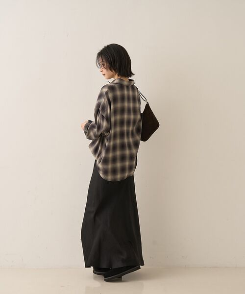 Rouge vif la cle / ルージュ・ヴィフ ラクレ シャツ・ブラウス | オンブレーチェックシャツ | 詳細19