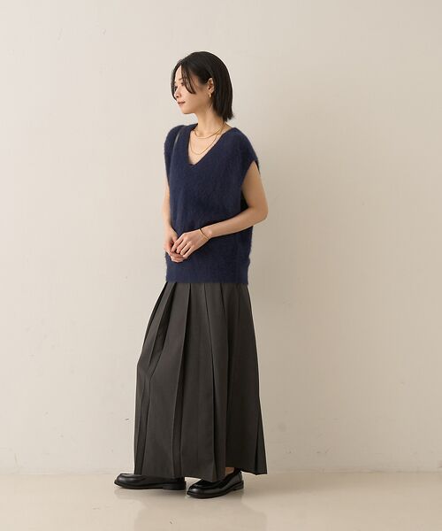 Rouge vif la cle / ルージュ・ヴィフ ラクレ ニット・セーター | フォックスウール ニットベスト | 詳細22