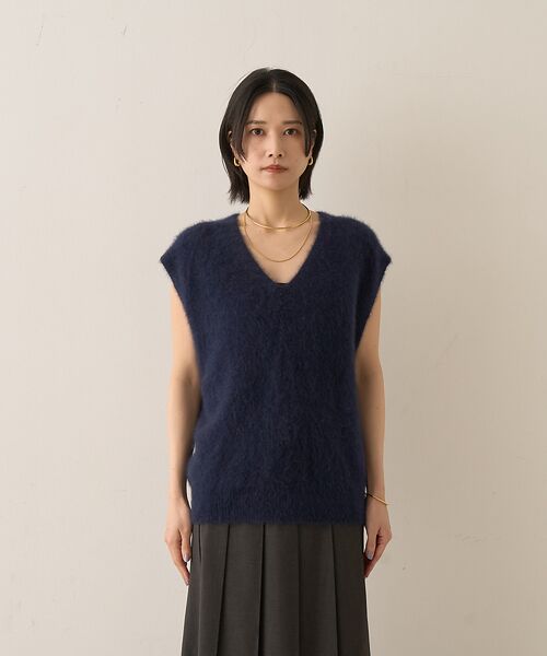 Rouge vif la cle / ルージュ・ヴィフ ラクレ ニット・セーター | フォックスウール ニットベスト | 詳細23