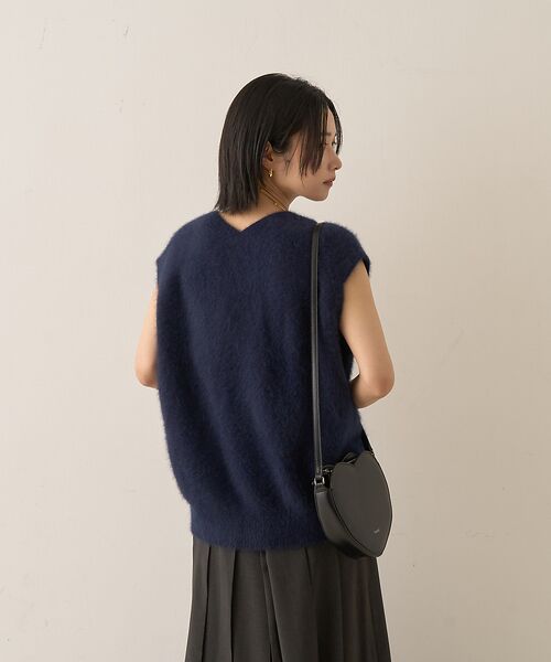 Rouge vif la cle / ルージュ・ヴィフ ラクレ ニット・セーター | フォックスウール ニットベスト | 詳細17