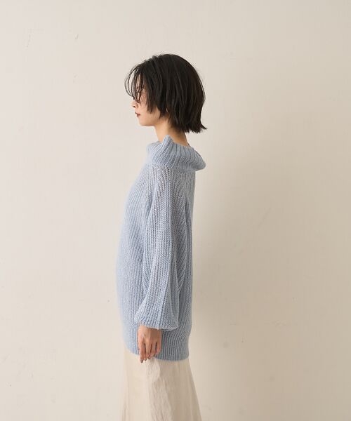 Rouge vif la cle / ルージュ・ヴィフ ラクレ ニット・セーター | モヘア混オフショルラメニットプルオーバー | 詳細17