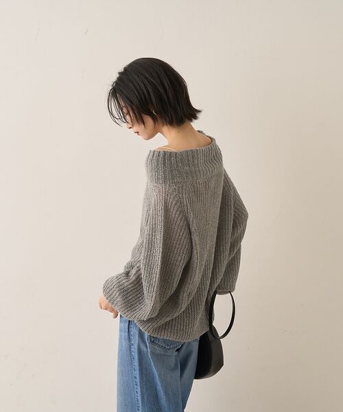 Rouge vif la cle / ルージュ・ヴィフ ラクレ ニット・セーター | モヘア混オフショルラメニットプルオーバー | 詳細22