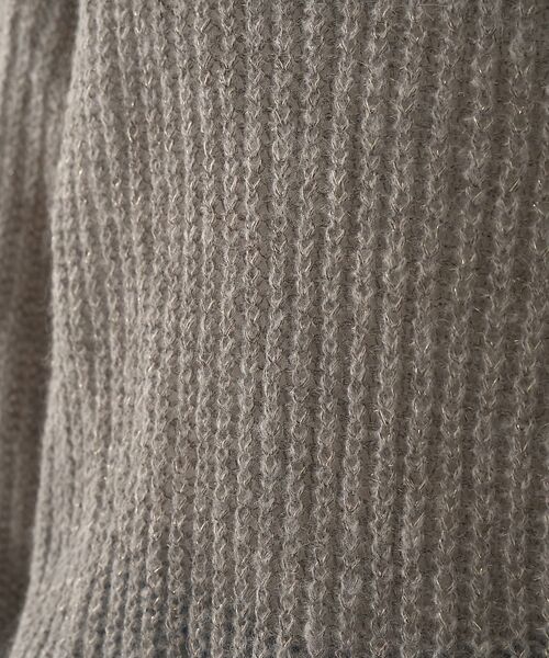 Rouge vif la cle / ルージュ・ヴィフ ラクレ ニット・セーター | モヘア混オフショルラメニットプルオーバー | 詳細27