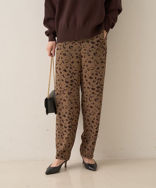 Rouge vif la cle / ルージュ・ヴィフ ラクレ パンツ | レオパードコクーンパンツ | 詳細1
