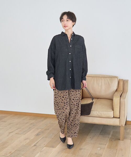 Rouge vif la cle / ルージュ・ヴィフ ラクレ パンツ | レオパードコクーンパンツ | 詳細11