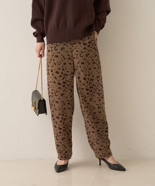 Rouge vif la cle / ルージュ・ヴィフ ラクレ パンツ | レオパードコクーンパンツ | 詳細2