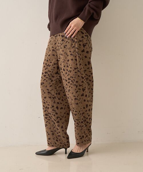 Rouge vif la cle / ルージュ・ヴィフ ラクレ パンツ | レオパードコクーンパンツ | 詳細3