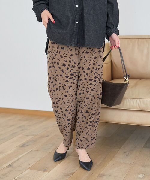 Rouge vif la cle / ルージュ・ヴィフ ラクレ パンツ | レオパードコクーンパンツ | 詳細4