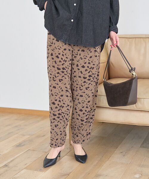 Rouge vif la cle / ルージュ・ヴィフ ラクレ パンツ | レオパードコクーンパンツ | 詳細5