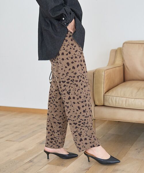 Rouge vif la cle / ルージュ・ヴィフ ラクレ パンツ | レオパードコクーンパンツ | 詳細6