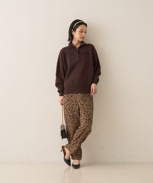 Rouge vif la cle / ルージュ・ヴィフ ラクレ パンツ | レオパードコクーンパンツ | 詳細7