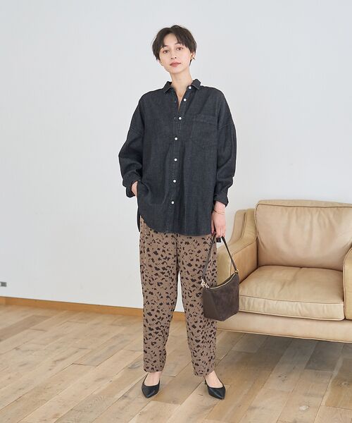 Rouge vif la cle / ルージュ・ヴィフ ラクレ パンツ | レオパードコクーンパンツ | 詳細9