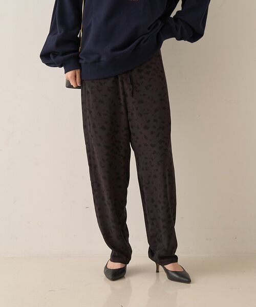 Rouge vif la cle / ルージュ・ヴィフ ラクレ パンツ | レオパードコクーンパンツ | 詳細12