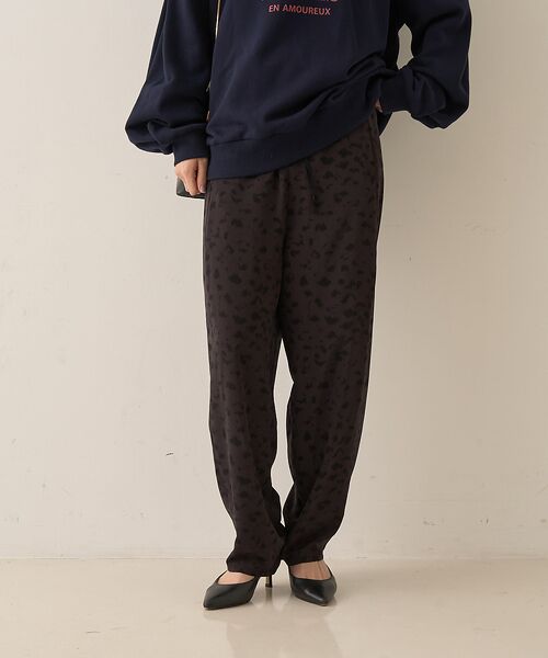 Rouge vif la cle / ルージュ・ヴィフ ラクレ パンツ | レオパードコクーンパンツ | 詳細13