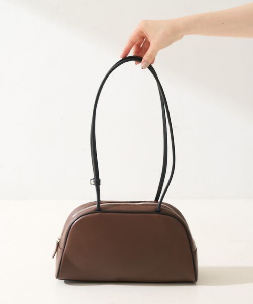 Rouge vif la cle / ルージュ・ヴィフ ラクレ ボストンバッグ | パイピングロングハンドルボストンバッグ | 詳細1