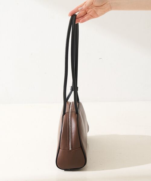 Rouge vif la cle / ルージュ・ヴィフ ラクレ ボストンバッグ | パイピングロングハンドルボストンバッグ | 詳細2