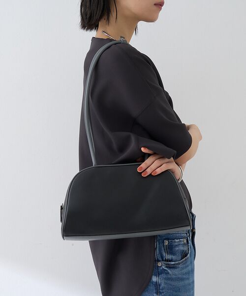 Rouge vif la cle / ルージュ・ヴィフ ラクレ ボストンバッグ | パイピングロングハンドルボストンバッグ | 詳細7