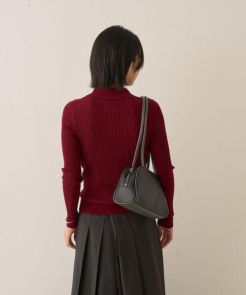 Rouge vif la cle / ルージュ・ヴィフ ラクレ ボストンバッグ | パイピングロングハンドルボストンバッグ | 詳細18