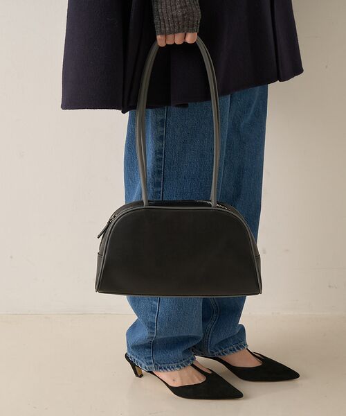 Rouge vif la cle / ルージュ・ヴィフ ラクレ ボストンバッグ | パイピングロングハンドルボストンバッグ | 詳細13