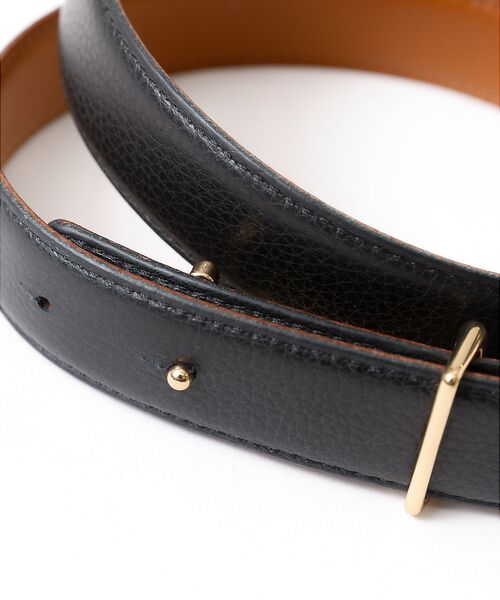アトリエアンボワーズ　リバーシブルベルト ブラウン/ブラック ATELIER AMBOISE/アトリエ アンボワーズ リバーシブルベルト（ベルト