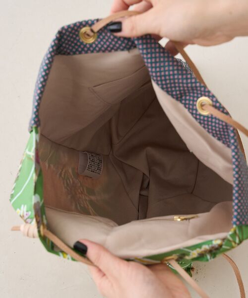 Rouge vif la cle / ルージュ・ヴィフ ラクレ トートバッグ | 【manipuri/マニプリ】刺繍プリントトートバッグL | 詳細13