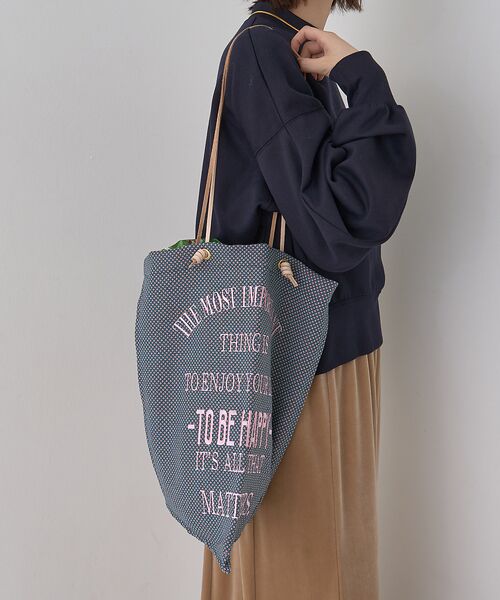 Rouge vif la cle / ルージュ・ヴィフ ラクレ トートバッグ | 【manipuri/マニプリ】刺繍プリントトートバッグL | 詳細2