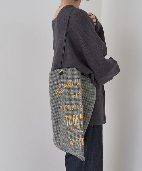 Rouge vif la cle / ルージュ・ヴィフ ラクレ トートバッグ | 【manipuri/マニプリ】刺繍プリントトートバッグL | 詳細15