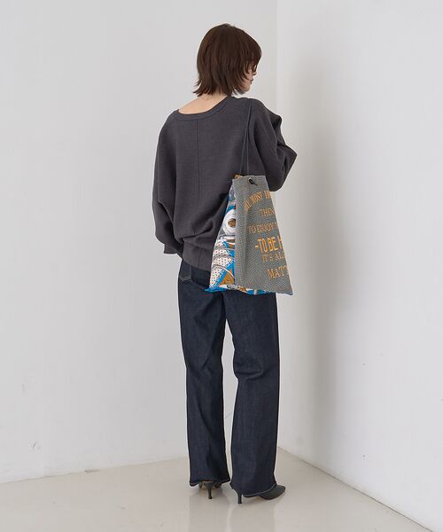 Rouge vif la cle / ルージュ・ヴィフ ラクレ トートバッグ | 【manipuri/マニプリ】刺繍プリントトートバッグL | 詳細21