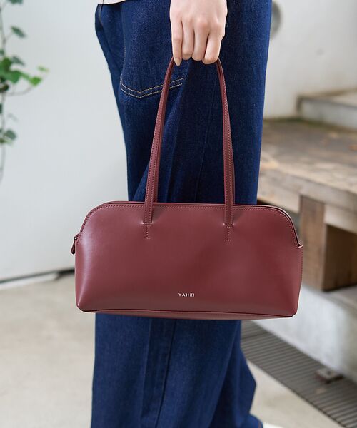 Rouge vif la cle / ルージュ・ヴィフ ラクレ ショルダーバッグ | 【YAHKI /ヤーキ】SOFT W FACE　横長ショルダーバッグ | 詳細1