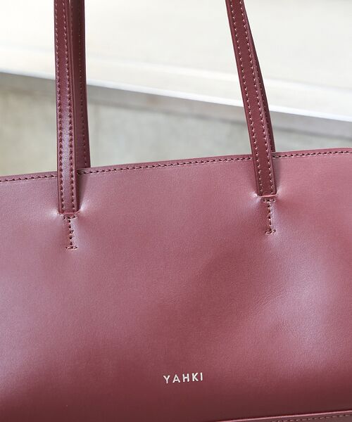 Rouge vif la cle / ルージュ・ヴィフ ラクレ ショルダーバッグ | 【YAHKI /ヤーキ】SOFT W FACE　横長ショルダーバッグ | 詳細11