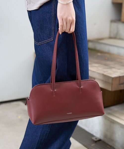 Rouge vif la cle / ルージュ・ヴィフ ラクレ ショルダーバッグ | 【YAHKI /ヤーキ】SOFT W FACE　横長ショルダーバッグ | 詳細2