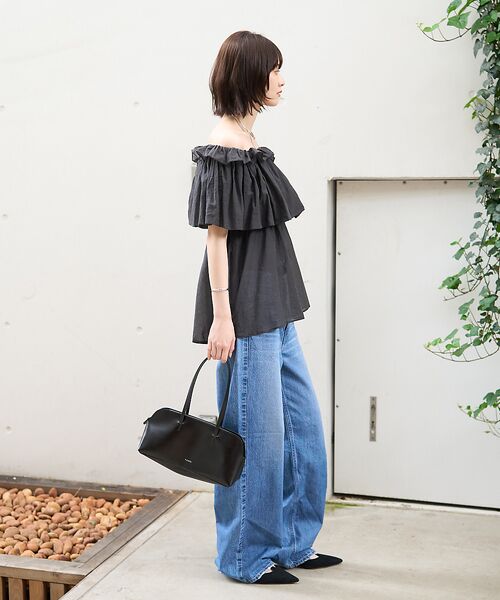 Rouge vif la cle / ルージュ・ヴィフ ラクレ ショルダーバッグ | 【YAHKI /ヤーキ】SOFT W FACE　横長ショルダーバッグ | 詳細18