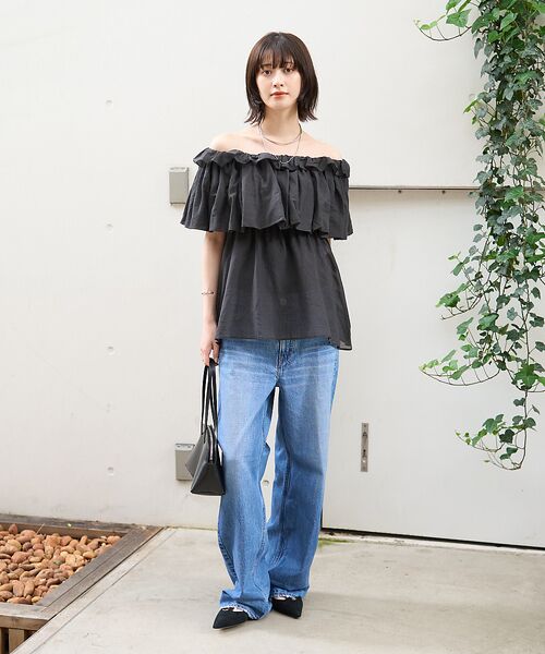 Rouge vif la cle / ルージュ・ヴィフ ラクレ ショルダーバッグ | 【YAHKI /ヤーキ】SOFT W FACE　横長ショルダーバッグ | 詳細20