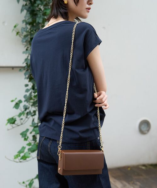 Rouge vif la cle / ルージュ・ヴィフ ラクレ ショルダーバッグ | 【AULENTTI/オウレンティ】スクエアチェーンポシェット | 詳細1