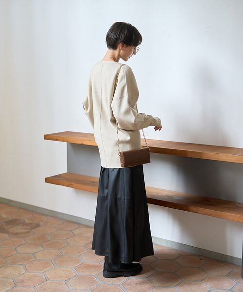 Rouge vif la cle / ルージュ・ヴィフ ラクレ ショルダーバッグ | 【AULENTTI/オウレンティ】スクエアチェーンポシェット | 詳細15