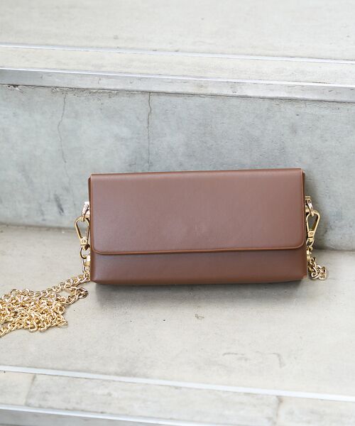 Rouge vif la cle / ルージュ・ヴィフ ラクレ ショルダーバッグ | 【AULENTTI/オウレンティ】スクエアチェーンポシェット | 詳細17