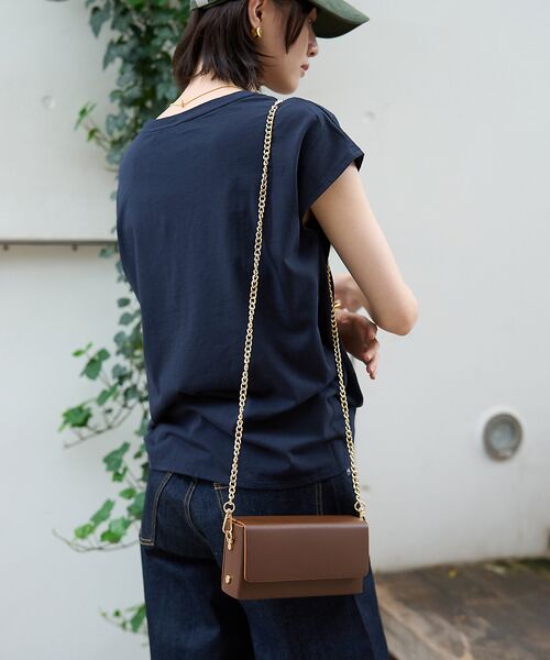 Rouge vif la cle / ルージュ・ヴィフ ラクレ ショルダーバッグ | 【AULENTTI/オウレンティ】スクエアチェーンポシェット | 詳細2