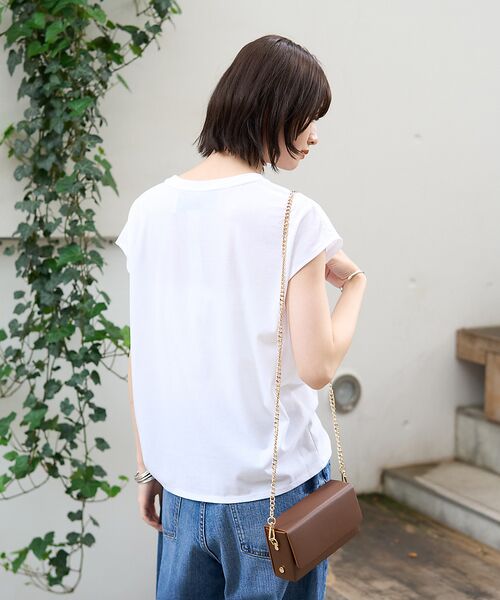 Rouge vif la cle / ルージュ・ヴィフ ラクレ ショルダーバッグ | 【AULENTTI/オウレンティ】スクエアチェーンポシェット | 詳細5