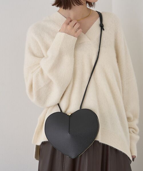 Rouge vif la cle / ルージュ・ヴィフ ラクレ ショルダーバッグ | 【AULENTTI/オウレンティ】ハート型ポシェット【予約】 | 詳細2