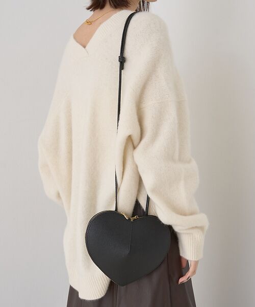 Rouge vif la cle / ルージュ・ヴィフ ラクレ ショルダーバッグ | 【AULENTTI/オウレンティ】ハート型ポシェット【予約】 | 詳細5