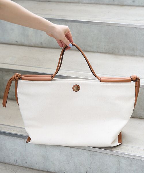 Rouge vif la cle / ルージュ・ヴィフ ラクレ トートバッグ | 【SOMEWHERE STUDIO/サムウェア ステュディオ】COTTAGE-T | 詳細5