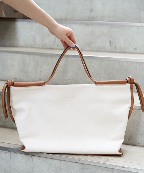 Rouge vif la cle / ルージュ・ヴィフ ラクレ トートバッグ | 【SOMEWHERE STUDIO/サムウェア ステュディオ】COTTAGE-T | 詳細7