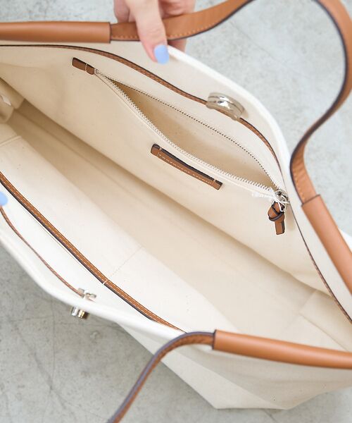 Rouge vif la cle / ルージュ・ヴィフ ラクレ トートバッグ | 【SOMEWHERE STUDIO/サムウェア ステュディオ】COTTAGE-T | 詳細9