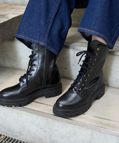 Rouge vif la cle / ルージュ・ヴィフ ラクレ ブーツ（ショート丈） | 【ENESS/エネス】9ホールレースアップブーツ | 詳細22
