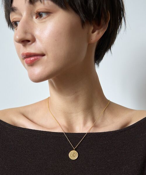 Rouge vif la cle / ルージュ・ヴィフ ラクレ ネックレス・ペンダント・チョーカー | 【Chibi Jewels/チビ・ジュエルズ】ナンバーコインネックレス Numb | 詳細1