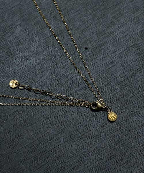 Rouge vif la cle / ルージュ・ヴィフ ラクレ ネックレス・ペンダント・チョーカー | 【PETIT MOMENTS/プティ・モーメント】2連レイヤードネックレス De | 詳細7