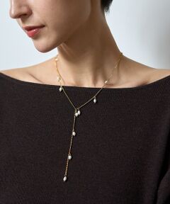 Rouge vif la cle / ルージュ・ヴィフ ラクレ ネックレス・ペンダント・チョーカー | 【PETIT MOMENTS/プティ・モーメント】パールチェーンネックレス Dr