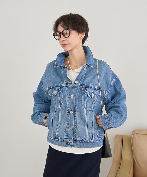 Rouge vif la cle / ルージュ・ヴィフ ラクレ Gジャン・デニムジャケット | 【2025AW新作】【Levi's/リーバイス】 90sTRUCKER JK ト | 詳細1